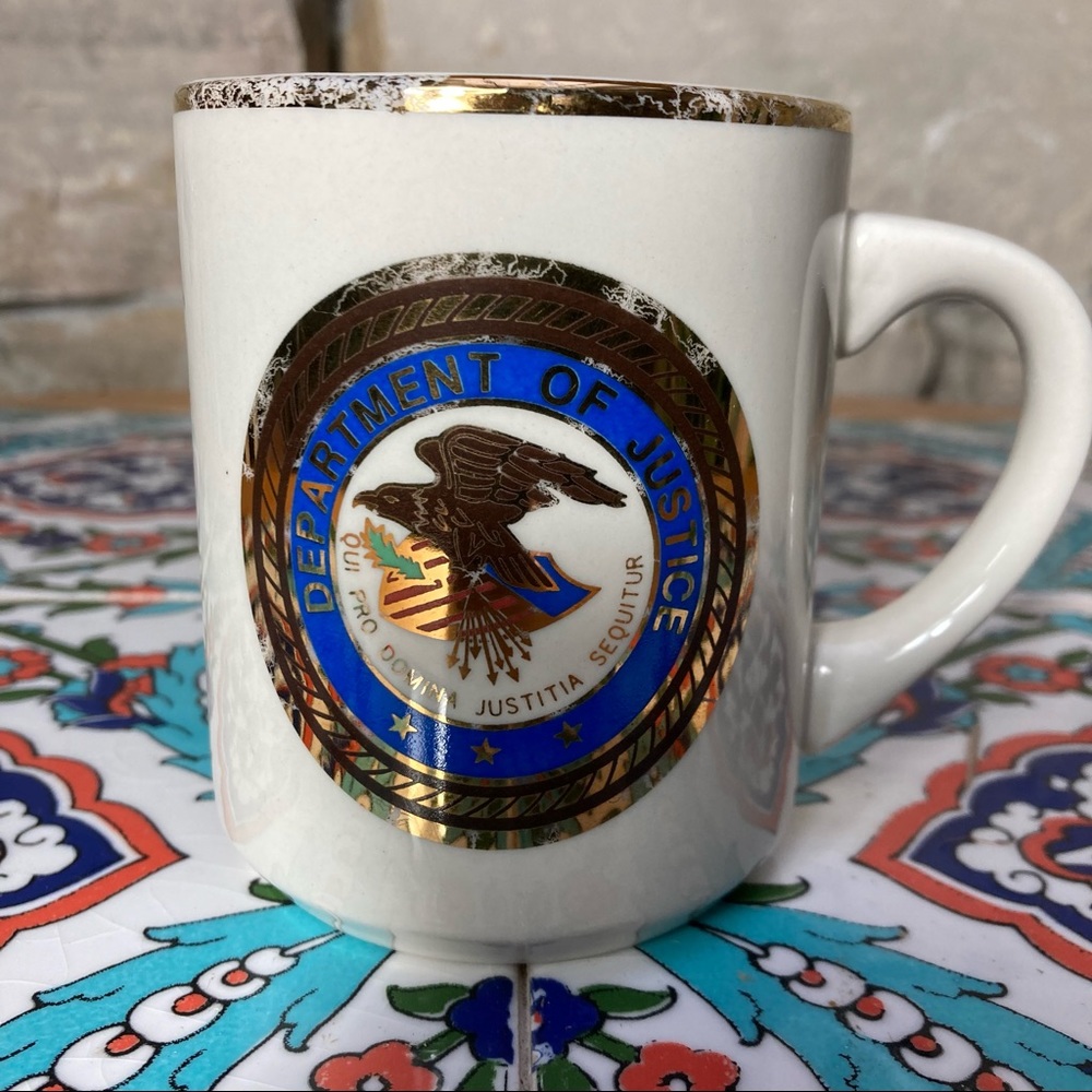 Classic Department of Justice Mug